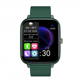 P6 BT Call Smart Bracelet 1.54'' TFT Full-Touch Screen BT3.0+4.0 IP67 Waterproof Custom Dial/3 Menu Styles Sleep/Heart Rate/Blood Pressure Monitor Multiple Sports Mode Message/Call Reminder Music Control/Remote Camera Compatible with Android iOS