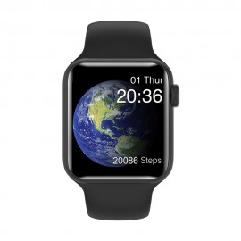 V10 Intelligent Watch 1.3in Color Screen Full Touching Sport Fitness Tracker IP67 Waterproof Heart Rate Immunity Monitoring Body Temperature Measuring Wrist Watch