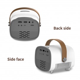 YG230 Mini Portable Projector Full HD 1080P Video Beamer Home Theater Multiscreen Media Player Support HD USB Micro USB AV TF Card Input Video Player YG230 Mini Portable Projector Full HD 1080P Video Beamer Home Theater Multiscreen Media Player Support HD USB Micro USB AV TF Card Input Video Player