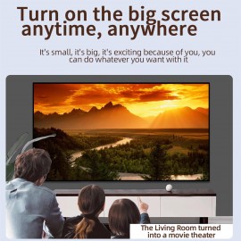 YG230 Mini Portable Projector Full HD 1080P Video Beamer Home Theater Multiscreen Media Player Support HD USB Micro USB AV TF Card Input Video Player YG230 Mini Portable Projector Full HD 1080P Video Beamer Home Theater Multiscreen Media Player Support HD USB Micro USB AV TF Card Input Video Player