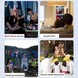 YG230 Mini Portable Projector Full HD 1080P Video Beamer Home Theater Multiscreen Media Player Support HD USB Micro USB AV TF Card Input Video Player YG230 Mini Portable Projector Full HD 1080P Video Beamer Home Theater Multiscreen Media Player Support HD USB Micro USB AV TF Card Input Video Player