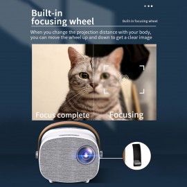 YG230 Mini Portable Projector Full HD 1080P Video Beamer Home Theater Multiscreen Media Player Support HD USB Micro USB AV TF Card Input Video Player YG230 Mini Portable Projector Full HD 1080P Video Beamer Home Theater Multiscreen Media Player Support HD USB Micro USB AV TF Card Input Video Player