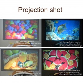 YG230 Mini Portable Projector Full HD 1080P Video Beamer Home Theater Multiscreen Media Player Support HD USB Micro USB AV TF Card Input Video Player YG230 Mini Portable Projector Full HD 1080P Video Beamer Home Theater Multiscreen Media Player Support HD USB Micro USB AV TF Card Input Video Player