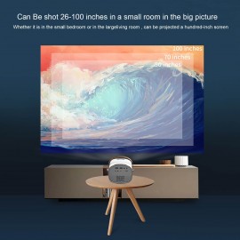 YG230 Mini Portable Projector Full HD 1080P Video Beamer Home Theater Multiscreen Media Player Support HD USB Micro USB AV TF Card Input Video Player YG230 Mini Portable Projector Full HD 1080P Video Beamer Home Theater Multiscreen Media Player Support HD USB Micro USB AV TF Card Input Video Player