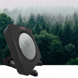 YHS-08C Portable CD Player Wall Mountable CD Music Player Bluetooth Remote Control FM Radio HiFi Speaker with USB 3.5mm LED Screen