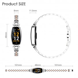 H8 Smart Bracelet Women Watch  IP67 Waterproof Heart Rate Sleep Monitor Smart Band Blood Pressure Smart Watch Band for IOS Android Fitness bracelet H8 Smart Bracelet Women Watch  IP67 Waterproof Heart Rate Sleep Monitor Smart Band Blood Pressure Smart Watch Band for IOS Android Fitness bracelet