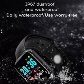 1.3 Inches Touchscreen Smart Bracelet Heart Rate Blood Pressure Multi-Sport Mode BT Watch IP67 Waterproof Smartwatches for Men Women Compatible with Android/ iOS 1.3 Inches Touchscreen Smart Bracelet Heart Rate Blood Pressure Multi-Sport Mode BT Watch IP67 Waterproof Smartwatches for Men Women Compatible with Android/ iOS