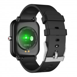 Q9 pro Smart Bracelet Sports Watch 1.7'' TFT Full-touch Screen Body Temperature Monitor 45-day Long Standby Health Monitor 24-Sports Mode Compatible with Android iOS Q9 pro Smart Bracelet Sports Watch 1.7'' TFT Full-touch Screen Body Temperature Monitor 45-day Long Standby Health Monitor 24-Sports Mode Compatible with Android iOS