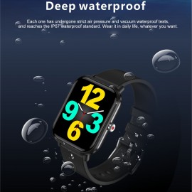 Q9 pro Smart Bracelet Sports Watch 1.7'' TFT Full-touch Screen Body Temperature Monitor 45-day Long Standby Health Monitor 24-Sports Mode Compatible with Android iOS Q9 pro Smart Bracelet Sports Watch 1.7'' TFT Full-touch Screen Body Temperature Monitor 45-day Long Standby Health Monitor 24-Sports Mode Compatible with Android iOS