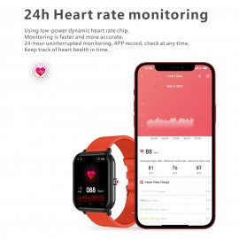 Q9 pro Smart Bracelet Sports Watch 1.7'' TFT Full-touch Screen Body Temperature Monitor 45-day Long Standby Health Monitor 24-Sports Mode Compatible with Android iOS Q9 pro Smart Bracelet Sports Watch 1.7'' TFT Full-touch Screen Body Temperature Monitor 45-day Long Standby Health Monitor 24-Sports Mode Compatible with Android iOS