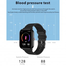 Q9 pro Smart Bracelet Sports Watch 1.7'' TFT Full-touch Screen Body Temperature Monitor 45-day Long Standby Health Monitor 24-Sports Mode Compatible with Android iOS Q9 pro Smart Bracelet Sports Watch 1.7'' TFT Full-touch Screen Body Temperature Monitor 45-day Long Standby Health Monitor 24-Sports Mode Compatible with Android iOS