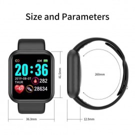 Y68 1.44in Intelligent Watches Heart Rate Monitoring Watch Sports Watches Wristband Waterproof Smartwatch Y68 1.44in Intelligent Watches Heart Rate Monitoring Watch Sports Watches Wristband Waterproof Smartwatch
