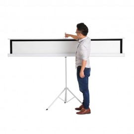 100-Inch HD Projection Screen Manual Pull Down 100Inch Diagonal Aspect Ratio 1:1 Projection Screen w/ Adjustable Length Tripod US Plug 100-Inch HD Projection Screen Manual Pull Down 100Inch Diagonal Aspect Ratio 1:1 Projection Screen w/ Adjustable Length Tripod US Plug