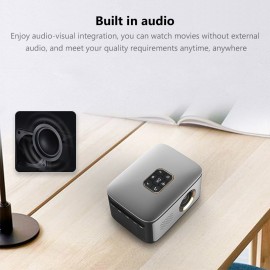 SD40 LCD Projector LED 1080P Home Theater 500 Lumens 1000:1 Contrast Ratio with HD USB Port SD40 LCD Projector LED 1080P Home Theater 500 Lumens 1000:1 Contrast Ratio with HD USB Port