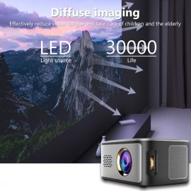 SD40 LCD Projector LED 1080P Home Theater 500 Lumens 1000:1 Contrast Ratio with HD USB Port SD40 LCD Projector LED 1080P Home Theater 500 Lumens 1000:1 Contrast Ratio with HD USB Port