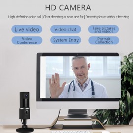 USB Streaming Microphone with Webcam HD1080P for iPhone/iPad/Mac/Android Phone/Tablet/PC USB Streaming Microphone with Webcam HD1080P for iPhone/iPad/Mac/Android Phone/Tablet/PC