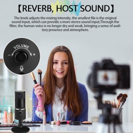 USB Streaming Microphone with Webcam HD1080P for iPhone/iPad/Mac/Android Phone/Tablet/PC USB Streaming Microphone with Webcam HD1080P for iPhone/iPad/Mac/Android Phone/Tablet/PC